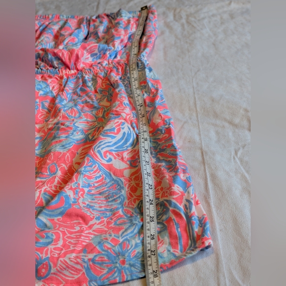 Lilly Pulitzer Windsor Tube Top Mini Dress/Coverup/Top Size Large Summer Siren - Picture 8 of 8